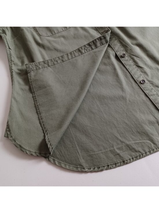Lee Riders Cotton Button-front Utility Shirt - Picture 8 of 16